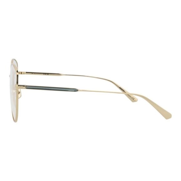 Dior Womens Round/Oval Gold Gold Transparent Fashion Designer Eyewear - Picture 3 of 4